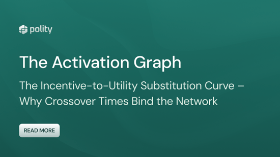 The Activation Graph Article 3: The Incentive-to-Utility Substitution Curve – Why Crossover Times Bind the Network