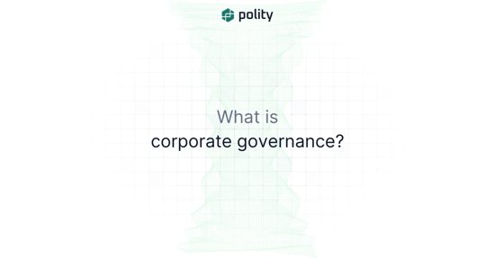 What is corporate governance?