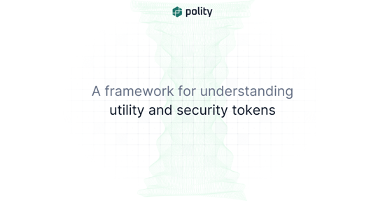 A Framework for Understanding Security and Utility Tokens