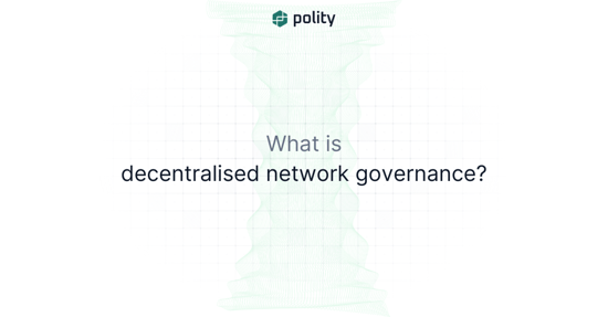 What is decentralised network governance?